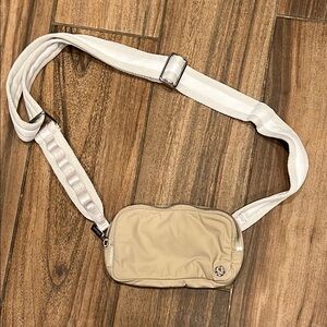 Lululemon Athletica Beige Crossbody Bag